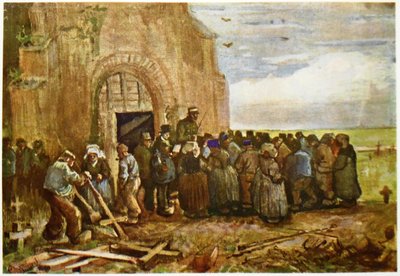 The Sale of the Crosses of the Cemetery by Vincent van Gogh